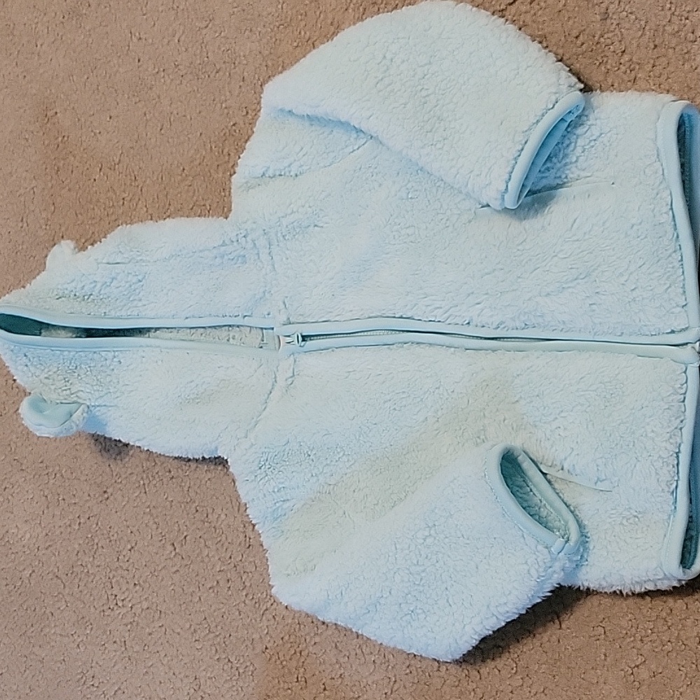 Cozy Sherpa Hoodie size 18 months